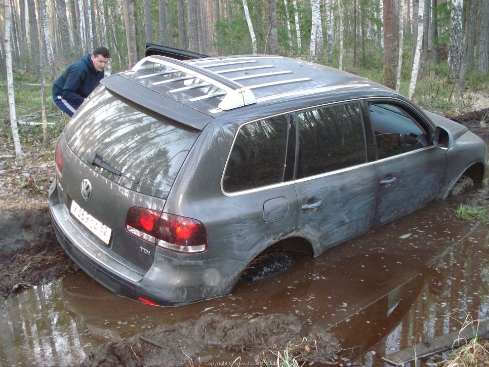 Военный VW Touareg | Формула 4x4